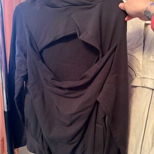 Elegant Black Women's maternity top